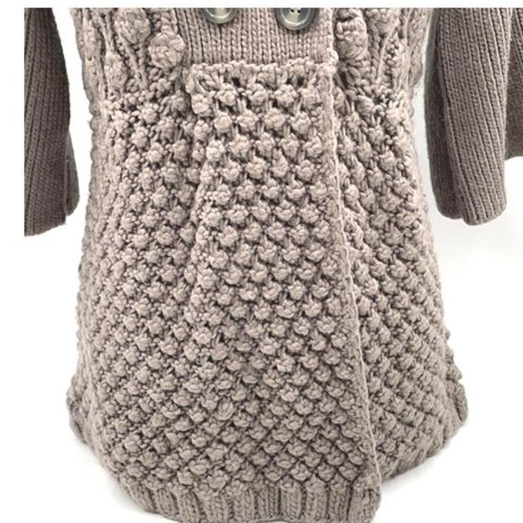 Design History Gray Knit Sweater Top 3/4 Sleeve - Picture 5 of 13